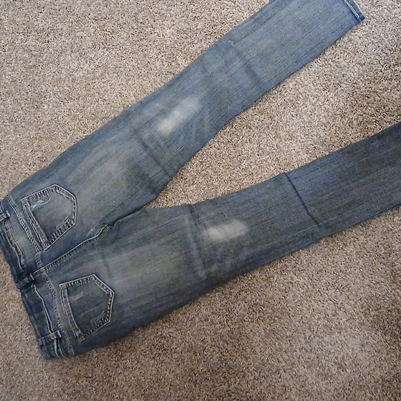 Girls Distressed Mudd Jeans Sz 16 - Picture 2 of 7
